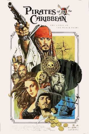 Pirates of the Caribbean: The Curse of the Black Pearl's poster