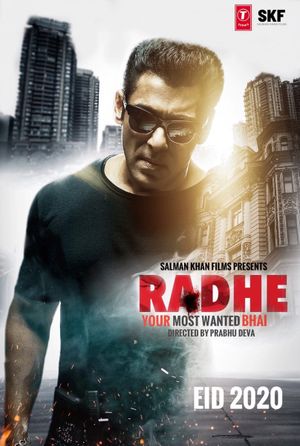Radhe's poster