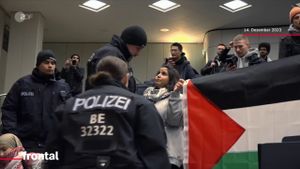 Linker Antisemitismus in Deutschland - Hass auf Juden und Israel's poster