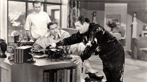 Bud Abbott and Lou Costello in Hollywood's poster