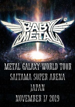 BABYMETAL - Metal Galaxy World Tour in Japan's poster