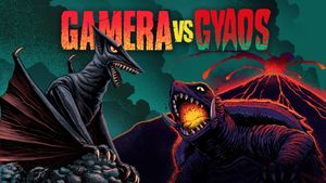Gamera vs. Gyaos's poster