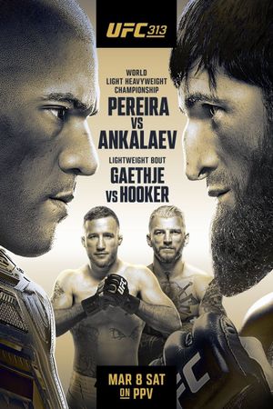 UFC 313: Pereira vs. Ankalaev's poster