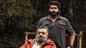 Paappan's poster