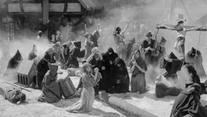 The Seventh Seal's poster