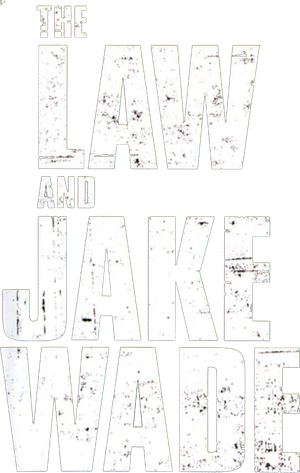 The Law and Jake Wade's poster