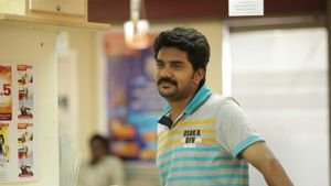 Sathriyan's poster