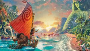 Moana's poster