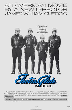 Electra Glide in Blue's poster