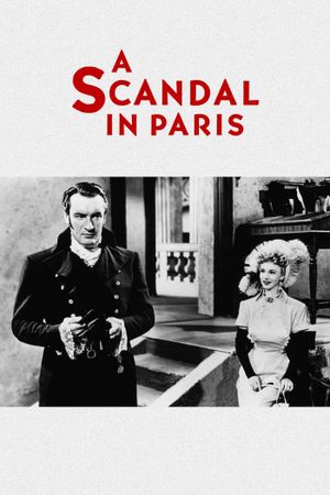 A Scandal in Paris's poster