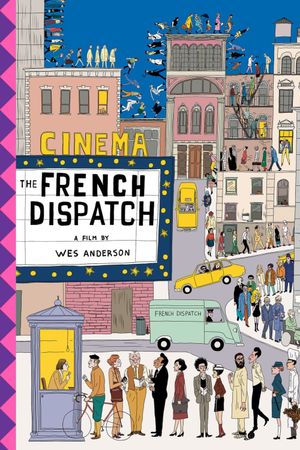 The French Dispatch's poster