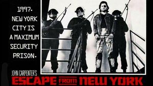 Escape from New York's poster