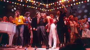 Live Aid's poster
