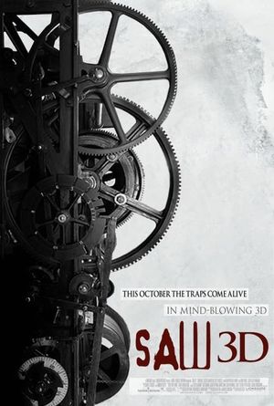 Saw 3D's poster