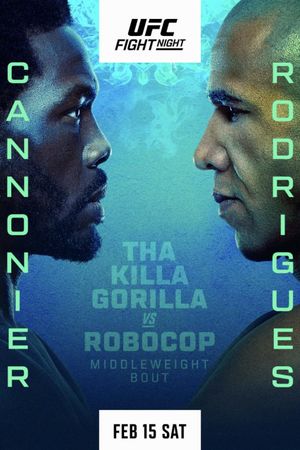 UFC Fight Night 251: Cannonier vs. Rodrigues's poster