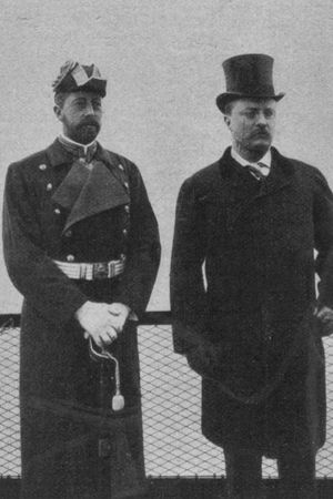 Arrival of Prince Henry (of Prussia) and President Roosevelt at Shooter's Island's poster