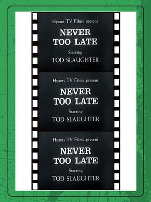It's Never Too Late to Mend's poster image