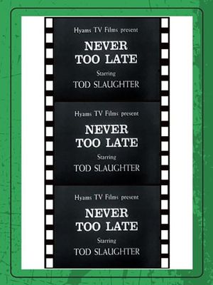 It's Never Too Late to Mend's poster