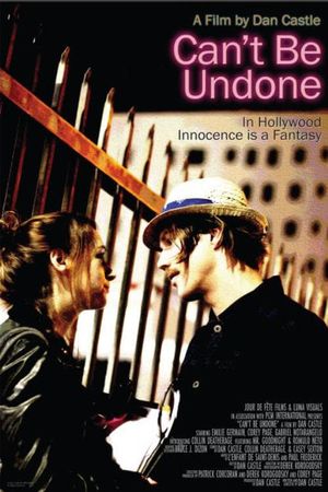 Can't Be Undone's poster