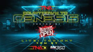 Countdown to TNA Genesis 2025's poster