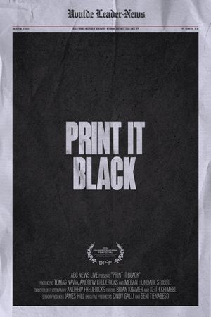 Print It Black's poster