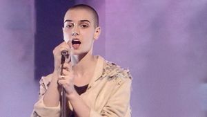 Sinéad O'Connor at the BBC's poster