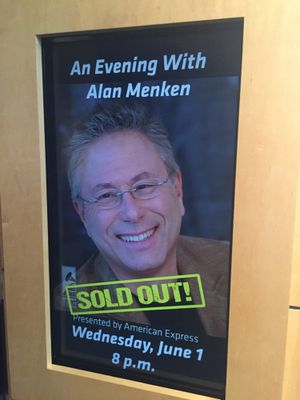 An Evening with Alan Menken's poster