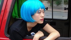 She, a Chinese's poster