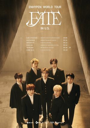 ENHYPEN WORLD TOUR 'FATE' IN SEOUL's poster