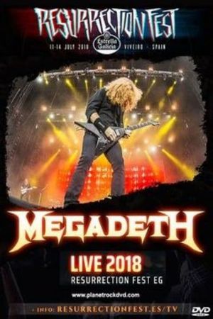 Megadeth - Live at Resurrection Fest EG 2018's poster