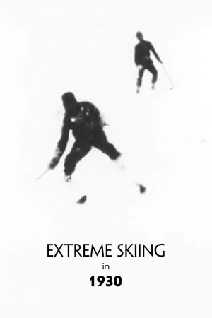 Extreme Skiing in 1930's poster