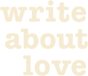 Write About Love's poster