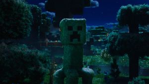 A Minecraft Movie's poster