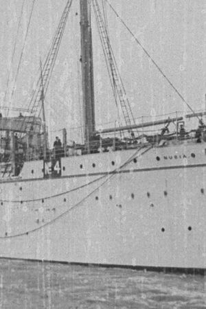 Troopship Nubia Leaving Harbour's poster