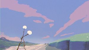 La mucca nel cielo's poster