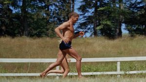 The Swimmer's poster