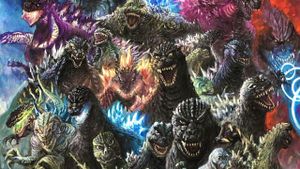 Godzilla's poster
