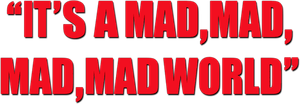 It's a Mad Mad Mad Mad World's poster