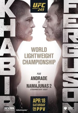 UFC 249: Khabib vs. Ferguson's poster