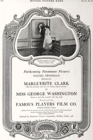 Miss George Washington's poster
