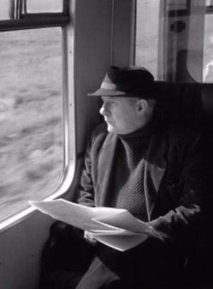 John Betjeman Goes By Train's poster