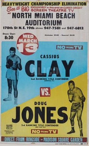 Cassius Clay vs. Doug Jones's poster