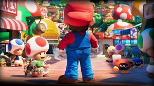 The Super Mario Bros. Movie's poster