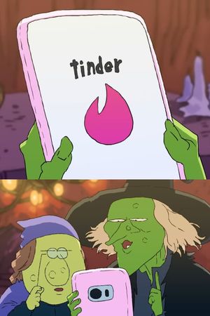 Witches On Tinder's poster