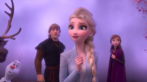Frozen II's poster