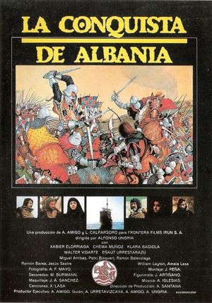 La conquista de Albania's poster