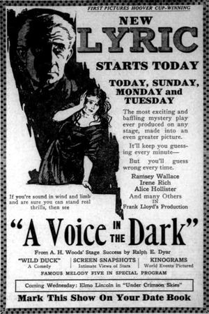 A Voice in the Dark's poster