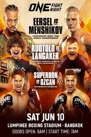 ONE Fight Night 11: Eersel vs. Menshikov's poster