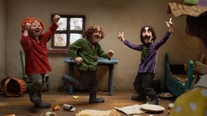 Three Robbers and a Lion's poster