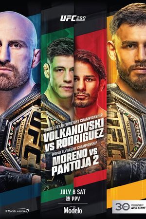 UFC 290: Volkanovski vs. Rodriguez's poster